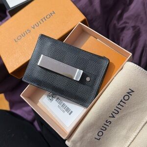 Authentic Louis Vuitton Money Clip Cardholder